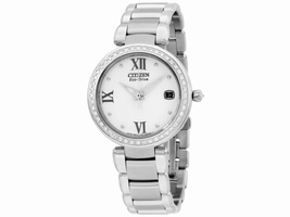 Citizen EO1100-57A Stainless Steel with Diamonds 33mm Womens Citizen