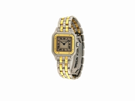 Cartier Panthere 166921 18K Yellow Gold & Stainless Steel 22mm Womens Cartier
