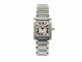 Cartier Tank Francaise W51008Q3 Stainless Steel Quartz 20mm Womens Cartier