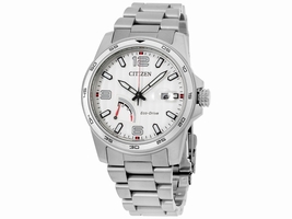 Citizen PRT AW703154A Stainless Steel Silver Dial 42mm Men's Citizen