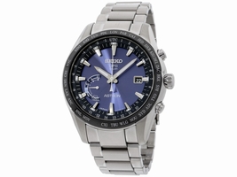 Seiko Astron SSE109 Titanium with Blue Dial 45mm Mens Seiko