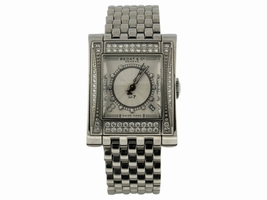 Bedat & Co. No.7 Stainless Steel Date Diamond Dial and Diamond Bezel Automatic 25.5mm x 32mm Bedat & Co
