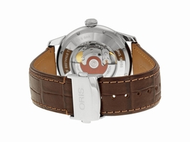Oris Artelier 0173376704351-0712173FC Stainless Steel & Leather 40mm Oris