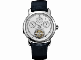 Vacheron Constantin Traditionnelle Calibre 80172/000P-9589 Platinum with Opaline Dial 44mm Mens Vacheron Constantin