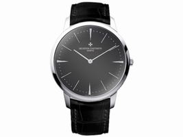 Vacheron Constantin Patrimony 81180/000P-9539 Platinum with Gray Dial 40mm Mens Vacheron Constantin