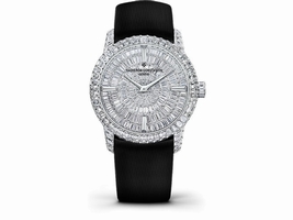 Vacheron Constantin Traditionnelle 81760/000G-9862 18K White Gold with Diamond Dial 35mm Womens Vacheron Constantin
