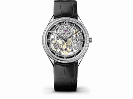 Vacheron Constantin Metiers d'Art 82620000G-9924 Stainless Steel & Leather with Skeleton Dial 37mm Mens Vacheron Constantin