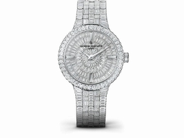 Vacheron Constantin Traditionnelle 82761/QC1G-9852 18K White Gold with Diamond Pave Dial 40mm Mens Vacheron Constantin