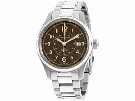 Hamilton Khaki Field H70305193 Brown Dial Stainless Steel 40mm Mens Hamilton
