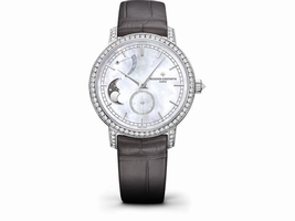 eron Constantin Traditionnelle 83570/000G-9916 18K White Gold with Mother of Pearl Dial 36mm Womens Vacheron Constantin