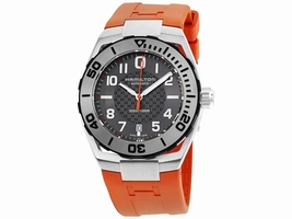 Hamilton Khaki Navy H78615985 Black Dial Silicone Strap 42mm Mens Hamilton