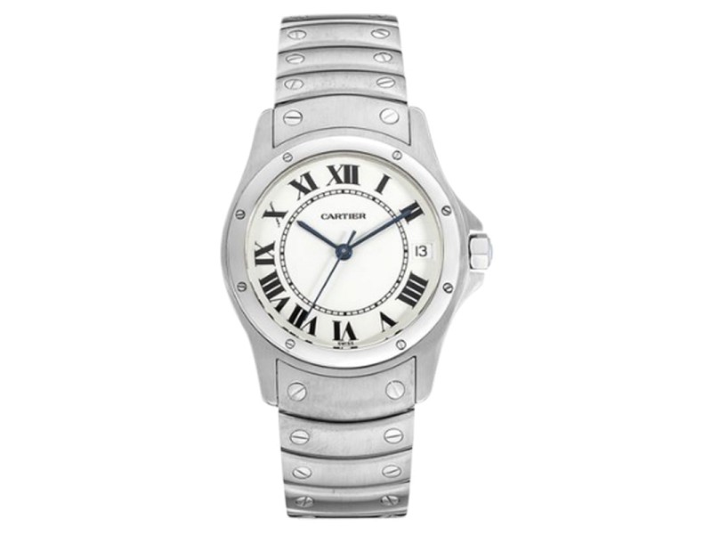 Cartier Santos Ronde 1920 1 Stainless Steel 33mm Unisex Cartier