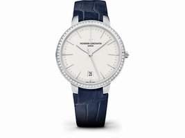 Vacheron Constantin Patrimony 85515/000G-9841 18K White Gold with Silvered Dial 36.5mm Womens Vacheron Constantin