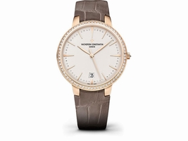 Vacheron Constantin Patrimony 85515/000R-9840 18K Pink Gold with Silvered Dial 36.5mm Womens Vacheron Constantin