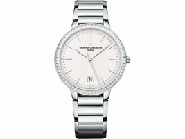 Vacheron Constantin Patrimony 85515CA1G-9841 18K White Gold with Silver Dial 36.5mm Womens Vacheron Constantin