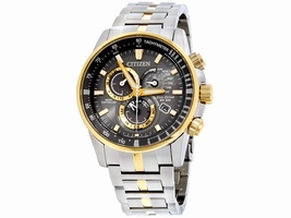 Citizen AT4124-51H Stainless Steel with Grey Dial 43mm Mens Citizen