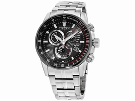 Citizen AT4129-57H Stainless Steel with Grey Dial 43mm Mens Citizen