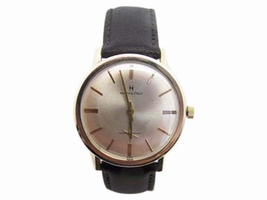 Hamilton 10K Rose Gold Plated Winding 33.3mm Mens 1960s Hamilton