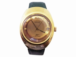 Longines Yellow Gold Plating Ultra-chrone Vintage 36mm Mens 1970s Longines
