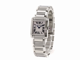 Cartier Tank Francaise M5102803 Stainless Steel Quartz 18mm Womens Cartier