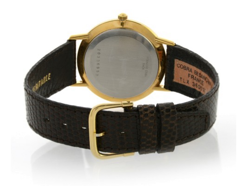 Longines 21586 Gold Toned Stainless Steel Mens Vintage  | Longines