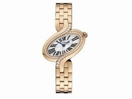 Cartier Delices De Cartier WG800003 18K Rose Gold 30.78mm Cartier