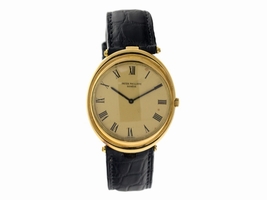 Patek Philippe PP19 18K Yellow Gold Oval Vintage Automatic Mens Patek Phillipe