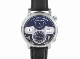 A. Lange and Sohne Zeitwerk Striking Time 145.029 18K White Gold 44.2 Mens A. Lange and Sohne