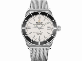 Breitling SuperOcean Heritage Stainless Steel with Silver Dial 42mm Mens Breitling