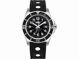 Breitling Superocean II A17365C9-BD67BKORT Stainless Steel with Black Dial 42mm Mens Breitling