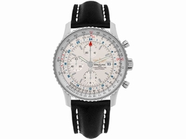 Breitling Navitimer World A2432212-G571BKLD Stainless Steel 46mm Mens Breitling