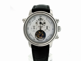 Blancpain Leman 2189F-3427-63B Platinum & Leather 38mm Blancpain