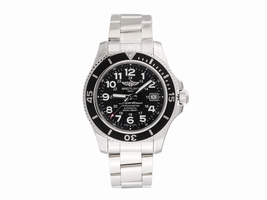 Breitling Superocean II A17365C9-BD67SS Automatic Black Dial Stainless Steel 42mm Men's Breitling