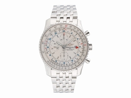Breitling Navitimer World Chrono a2432212 Silver Dial Bracelet 46mm Breitling