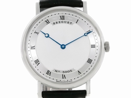 Breguet Classique 5157 18K White Gold Automatic 38mm Mens Breguet