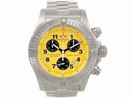 Breitling Aeromarine Chrono Avenger M1 E73360 Titanium 44mm Quartz Mens Breitling