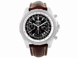 Breitling Bentley Motors A25362 Stainless Steel Black Dial Automatic 49mm Mens Breitling