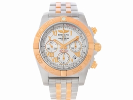 Breitling Chronomat CB0140 Stainless Steel & Rose Gold 41mm Mens Breitling