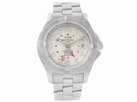 Breitling Colt A32350 Stainless Steel Silver Dial Automatic 40.5mm Mens Breitling