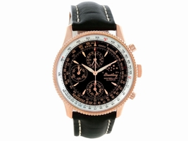 Breitling Montbrillant Olympus R19350 18K Rose Gold 42mm Mens Breitling