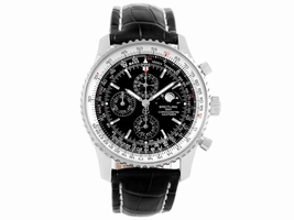 Breitling Navitimer A19370 Stainless Steel & Leather Automatic 46mm Mens Breitling