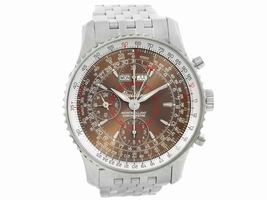 Breitling Navitimer Montbrillant Datora A21330 Stainless Steel 43mm Mens Breitling