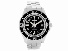 Breitling Superocean A17364 Stainless Steel Black Dial 42mm Mens Breitling