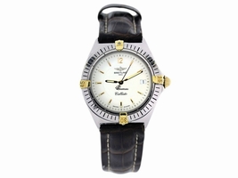 Breitling Callisto B57045 Stainless Steel and Leather 34mm Mens Breitling