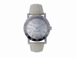 Bulgari BB33SL Stainless Steel / Leather 33mm Womens Bulgari