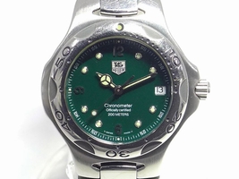 Tag Heuer Kirium WL5112 Stainless Steel Green Dial Automatic 37mm Men's Tag Heuer