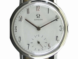 Omega Stainless Steel Mens Dial Size 33.50mm