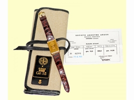 Corum Ingot 999.9 Yellow Gold Strap Mens Corum