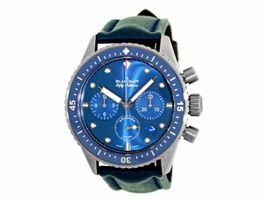 Blancpain Fifty Fathoms Bathyscaphe Flyback Ocean Commitment Chronograph Blue 43.6mm Ceramic Blancpain