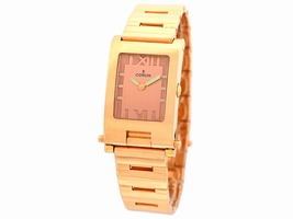 Corum "Toboggan" 18K Rose Gold Quartz 24mm Unisex Corum